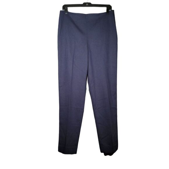 Talbots Navy Textured Dress Pants Sz 6 - Picture 1 of 9